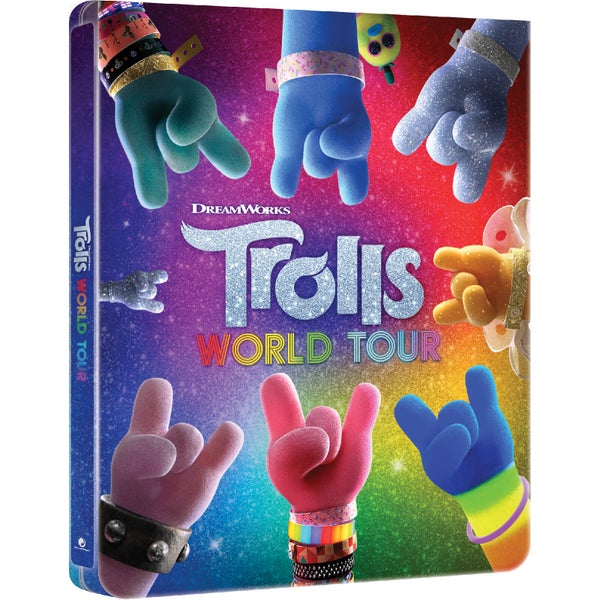Trolls World Tour - Zavvi Exclusive 3D Steelbook (Inklusive 2D Blu-ray)