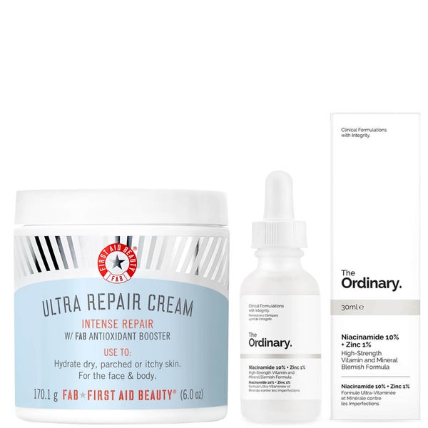 First Aid Beauty and The Ordinary Skincare Duo (Worth £30.00)