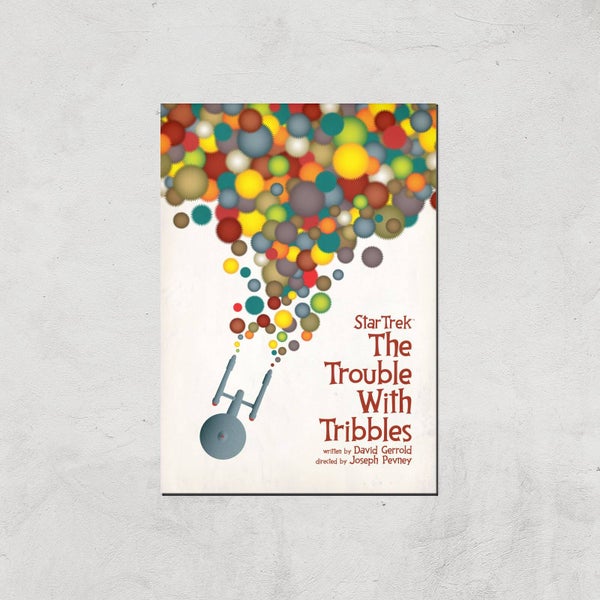 The Trouble With Tribbles Giclee - A2 - Print Only