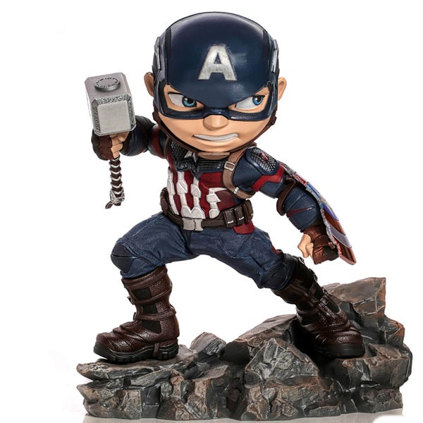 Iron Studios Marvel Avengers Endgame Mini Co. PVC Figure Captain America 15 cm