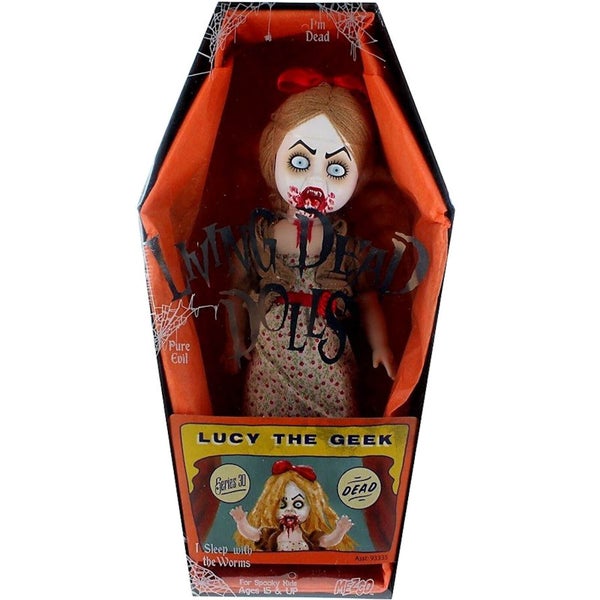 Mezco Living Dead Dolls Series 30 Variant - Lucy the Geek 10 Inch Doll
