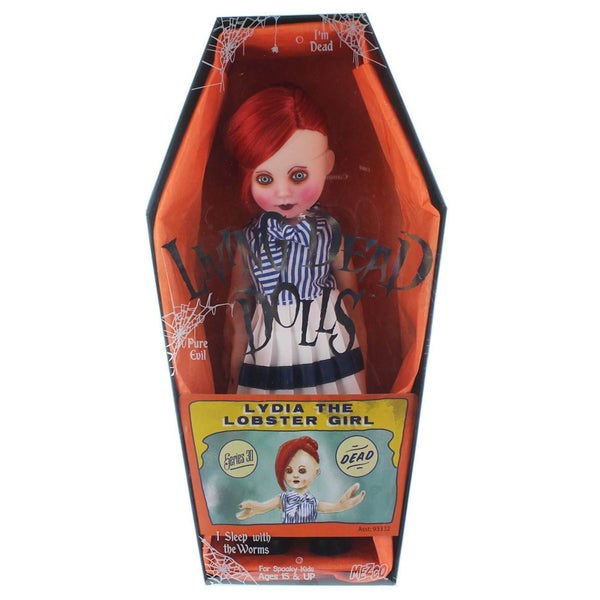 Mezco Living Dead Dolls Series 30 Variant - Lydia the Lobster Girl 10 Inch Doll