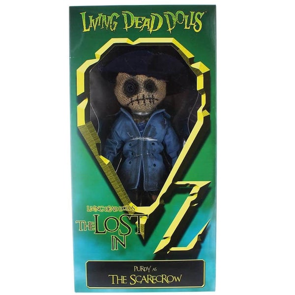 Mezco Living Dead Dolls - The Lost in OZ Exclusive Emerald City Variant - L'épouvantail