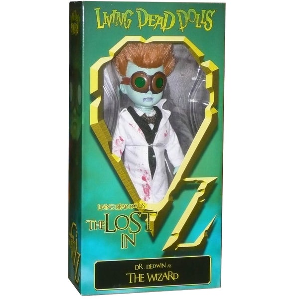 Mezco Living Dead Dolls - The Lost in OZ Exclusive Emerald City Variant - Dr Dedwin