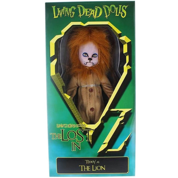 Mezco Living Dead Dolls - The Lost in OZ Exclusive Emerald City Variante - The Lion Figur
