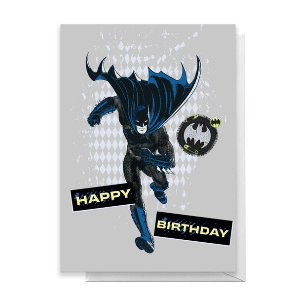 Batman Happy Birthday Greetings Card