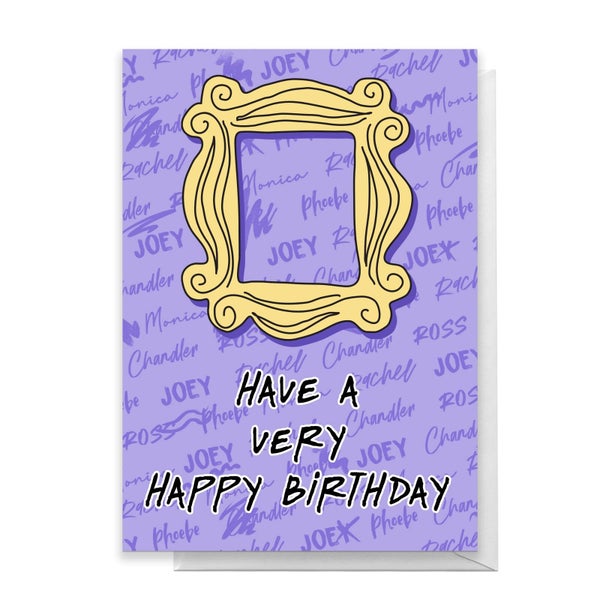 Friends Happy Birthday Greetings Card