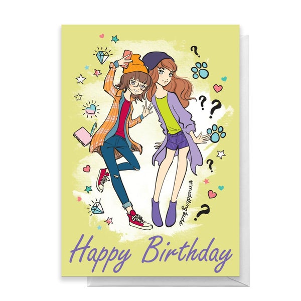 Scooby Doo 10th Birthday Girls Greetings Card