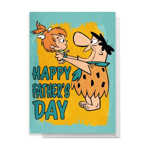 Flintstones Happy Father's Day Greetings Card