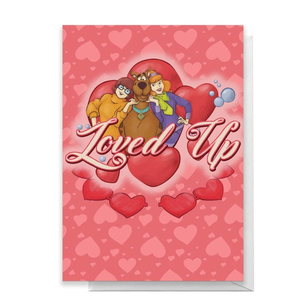 Scooby Doo Valentines Loved Up Greetings Card