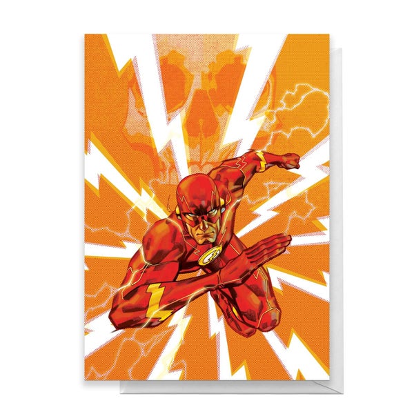 The Flash Greetings Card