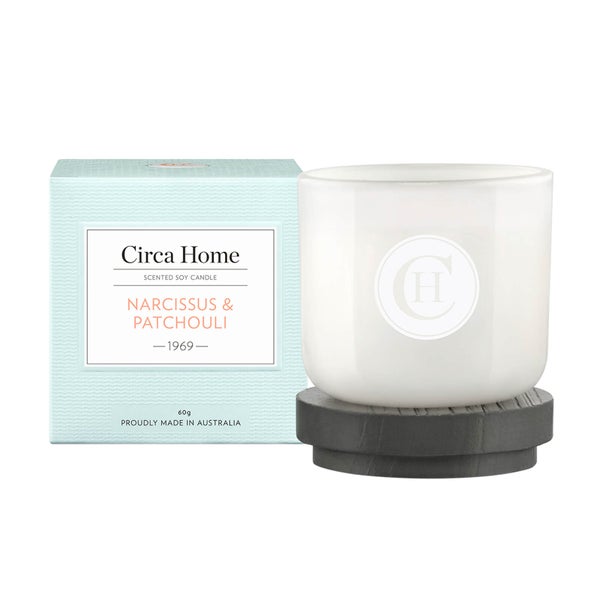 Circa Home Narcissus and Patchouli Mini Candle 60g