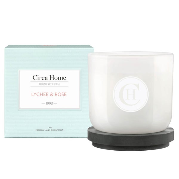 Circa Home Lychee and Rose Classic Candle 260g
