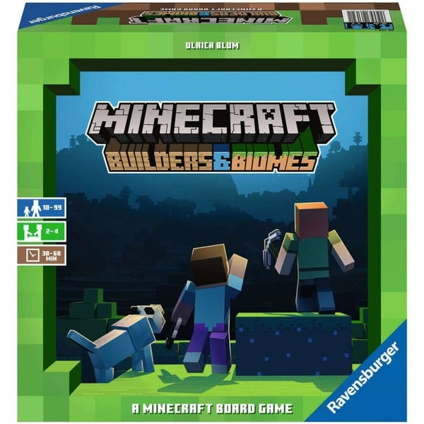 Ravensburger Minecraft Builders and Biomes Board Game