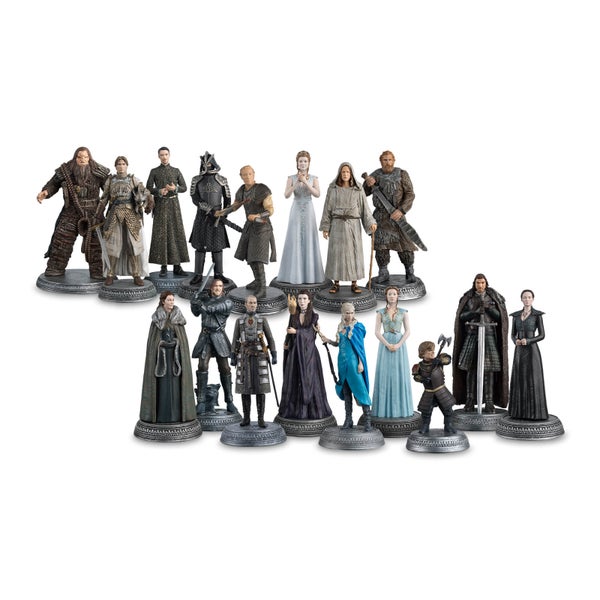 Lot de 17 Figurines Game of Thrones Eaglemoss