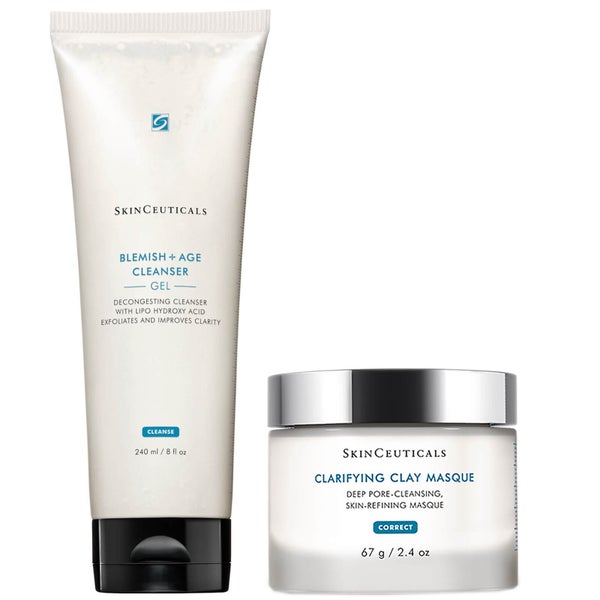 SkinCeuticals Cleanse and Mask Duo for Blemish-Prone Skin