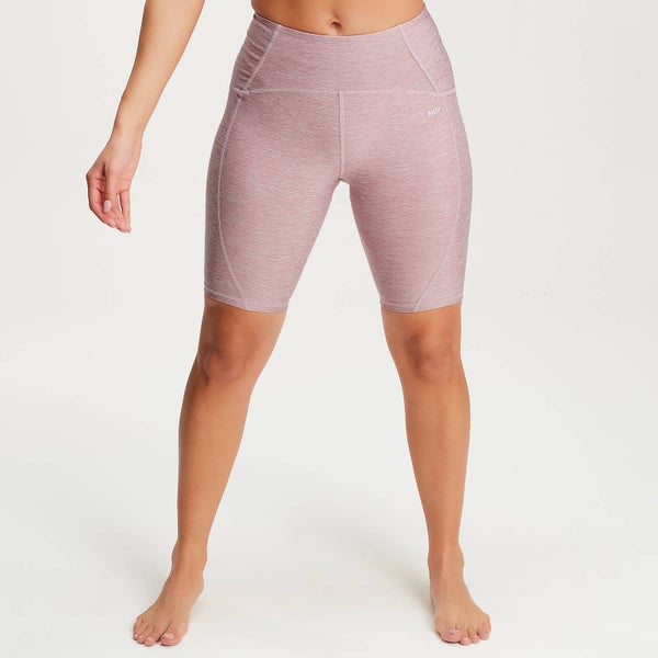 Pantalón corto de ciclismo Composure para mujer - Rosa palo