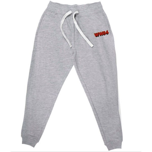 DC Wonder Woman WW84 Embroidered Unisex Joggers - Grey