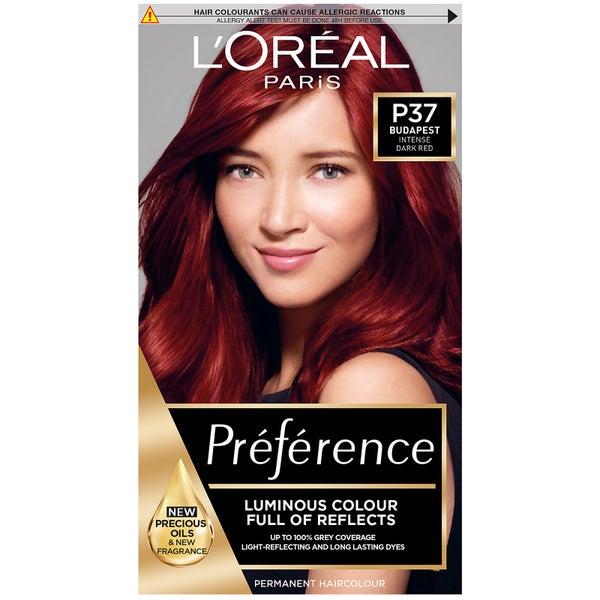 L'Oréal Paris Préférence Infinia Hair Dye (Various Shades)