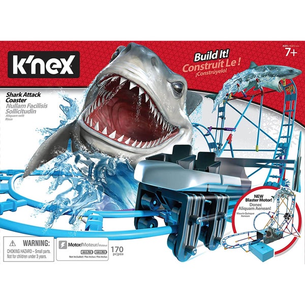 K'nex Shark Attack Coaster Building Set
