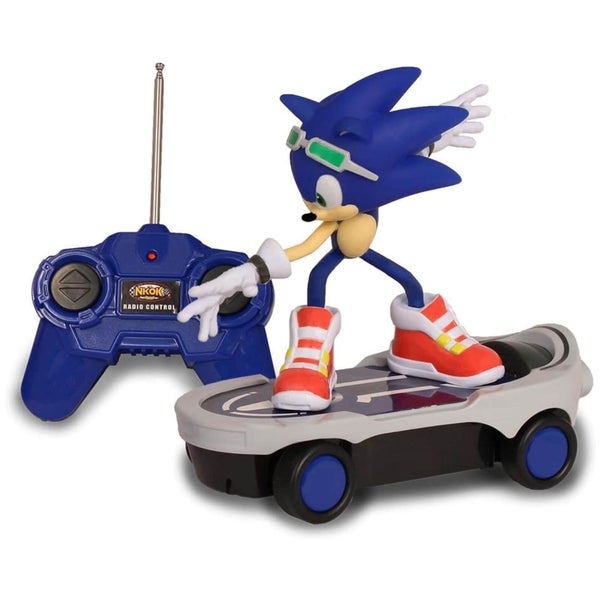 Sonic the Hedgehog Free Rider Remote Control Skateboard