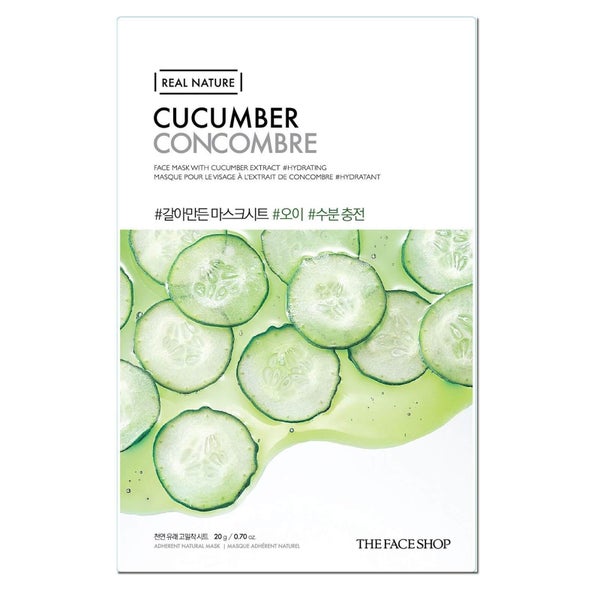 THE FACE SHOP Real Nature Sheet Mask Cucumber
