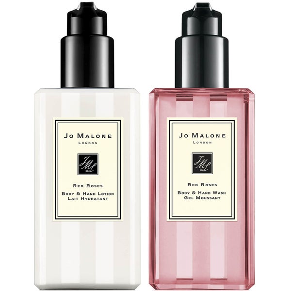 Jo Malone London Red Roses Hand Wash and Lotion Bundle