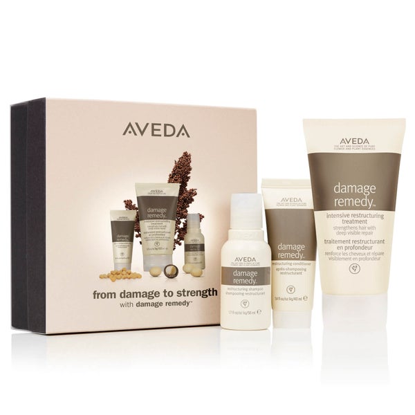Aveda LOOKFANTASTIC Exclusive From Damage To Strength Set