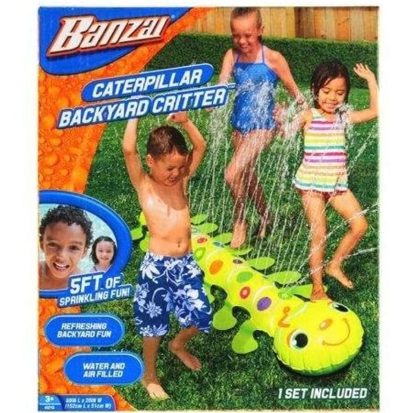 Banzai Caterpillar Garden Sprinkler Water Toy