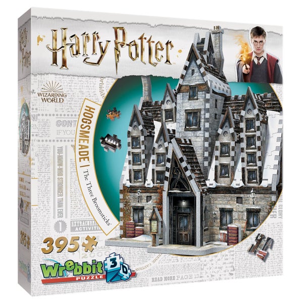 Harry Potter Hogsmeade Die drei Besenstiele 3D-Puzzle (395 Teile)