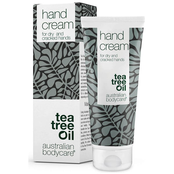 Løs tørre hænder med Hand Cream og Tea Tree Oil