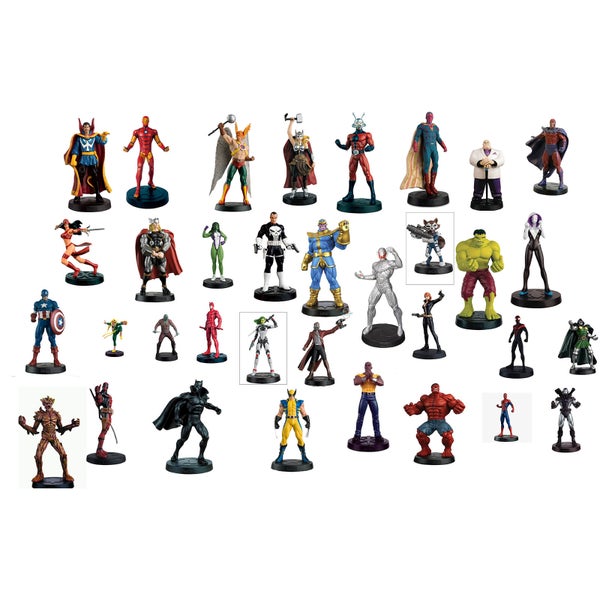 Eaglemoss Marvel Ultimate Collector's Set of 10 Mystery Figures