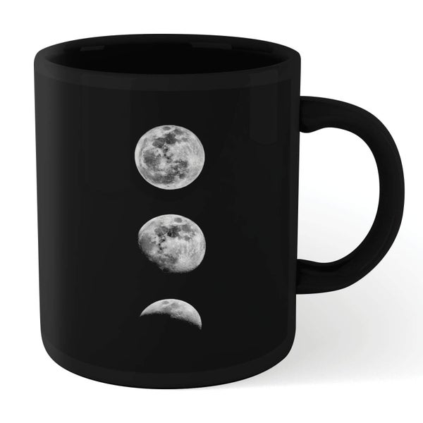 The Motivated Type 3 Moons Mug - Black