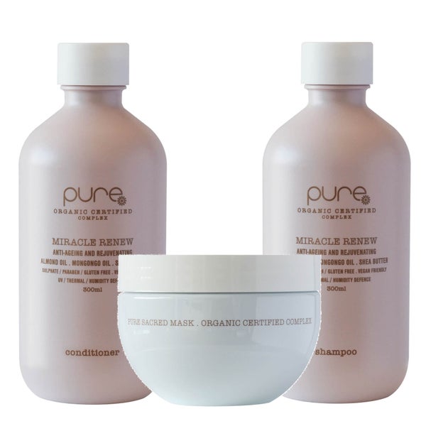 Pure Miracle Renew Trio Pack (Worth $103.85)
