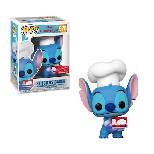 NYCC 2020 Disney Baker Stitch EXC Pop! Vinyl Figure