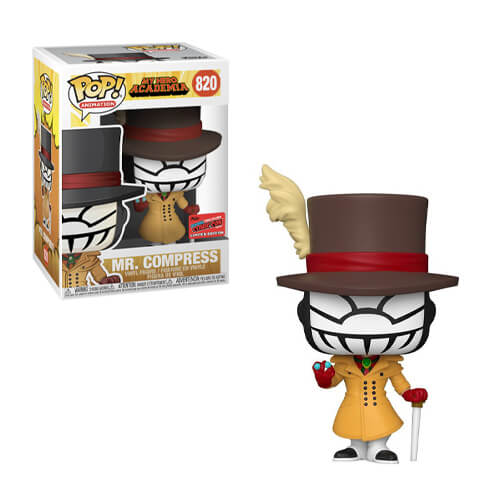 NYCC 2020 My Hero Academia Mr Compress EXC Pop! Vinyl Figure