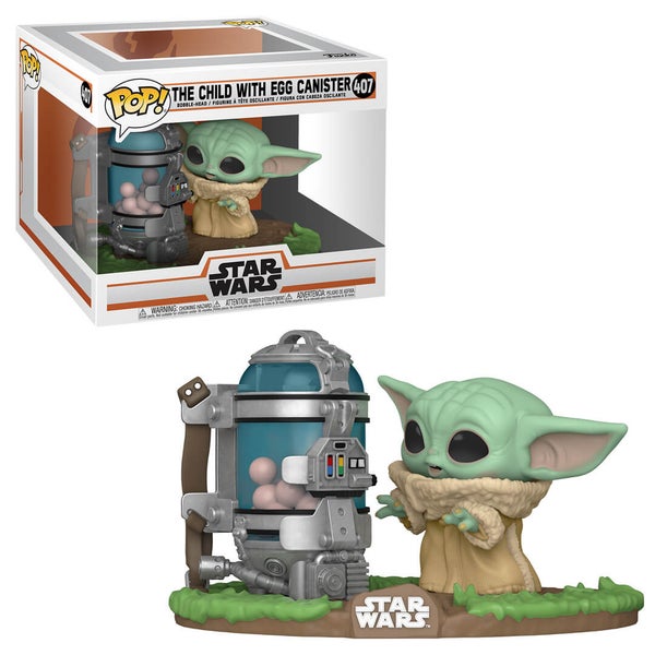 Star Wars:The Mandalorian Deluxe l'Enfant et Canister Pop ! Deluxe