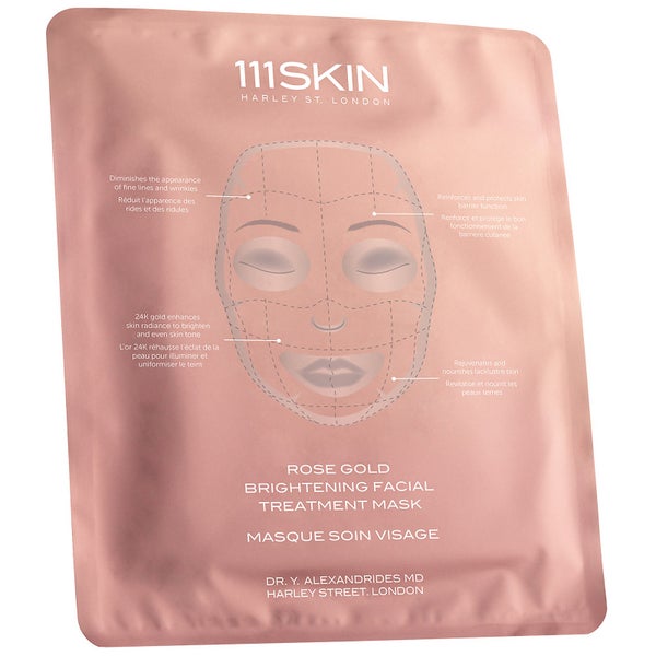 111SKIN Rose Gold Brigtening Facial Treatment Mask Single 30ml