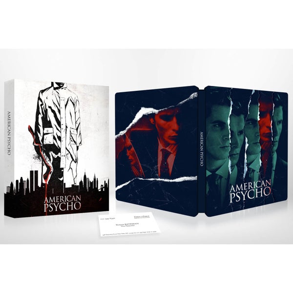 Exclusivité Zavvi : Steelbook American Psycho - 4K Ultra HD (Blu-ray 2D Inclus)