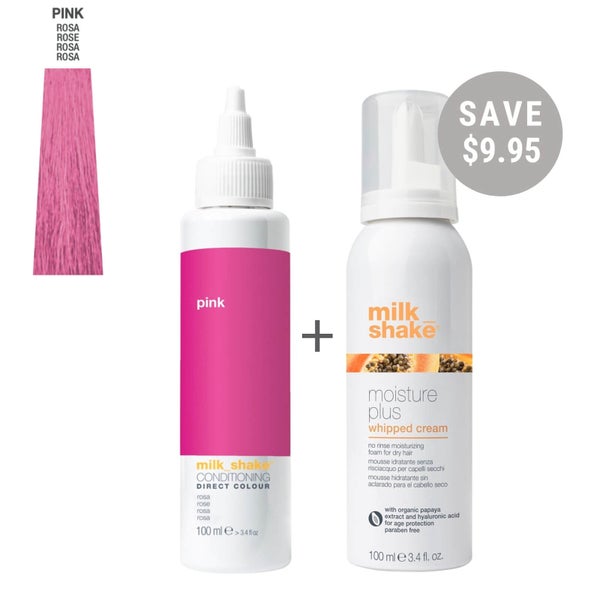 milk_shake Conditioning Direct Hair Colour Kit - Pink