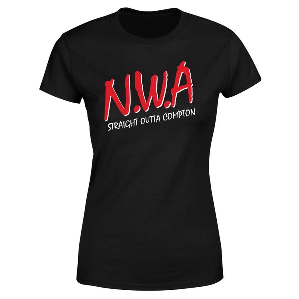 N.W.A Women's T-Shirt - Zwart