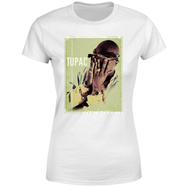 Tupac Women's T-Shirt - White