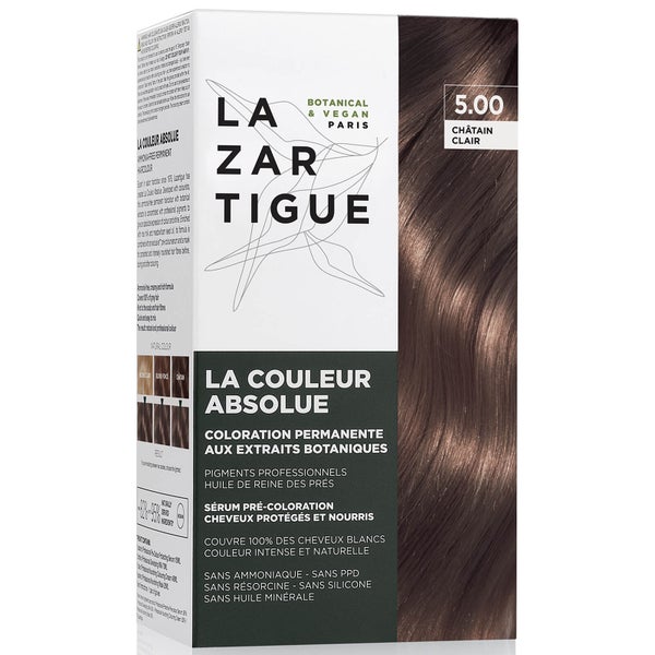 Краска для волос Lazartigue Absolute Colour, оттенок 5.00 Light Chestnut, 153 мл
