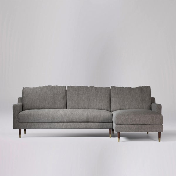 Swoon Reiti House Weave Corner Sofa - Right Hand Side