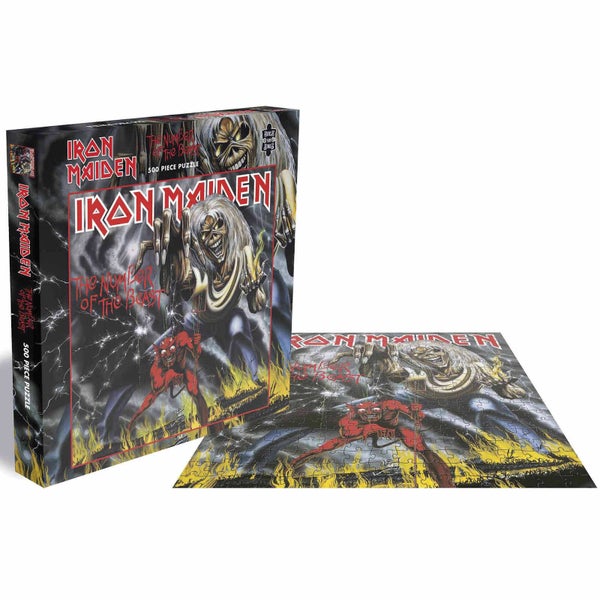 Iron Maiden The Number of the Beast (500 Piece Jigsaw Puzzle)