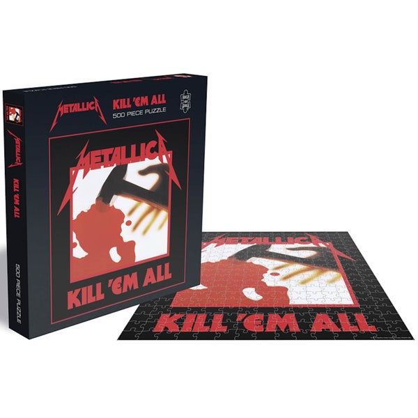 Metallica Kill 'Em All (500 Piece Jigsaw Puzzle)