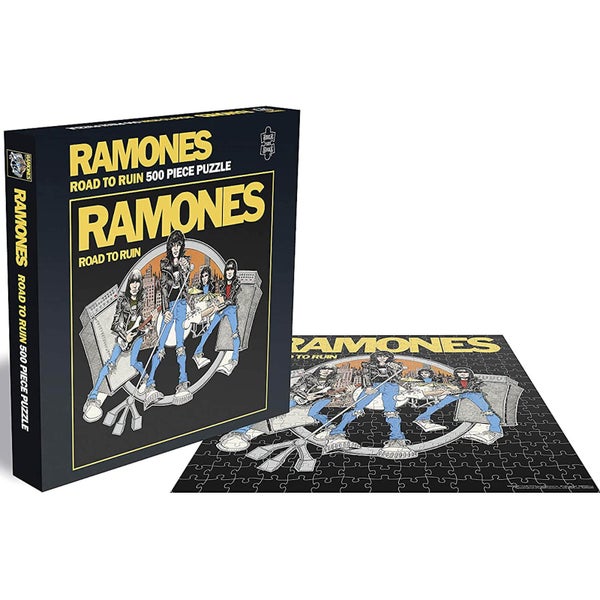 Ramones Road to Ruin (500 Piece Jigsaw Puzzle)
