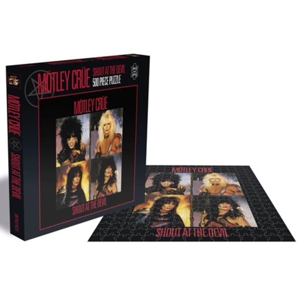 Motley Crue Shout at the Devil (500 Piece Jigsaw Puzzle)