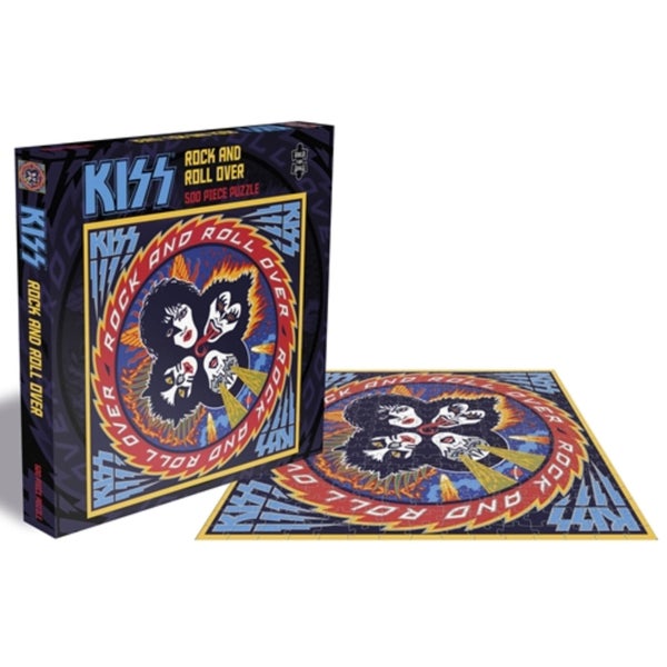 Kiss Rock and Roll Over (500 Piece Jigsaw Puzzle)