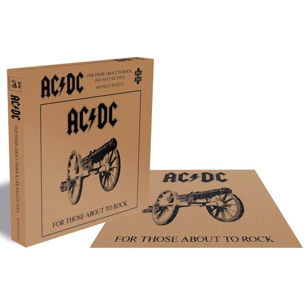 AC/DC For Those About to Rock (500 Piece Jigsaw Puzzle)